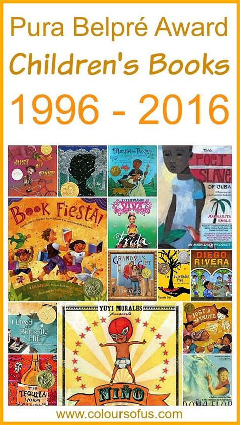 20 Years Of Pura Belpre Award Winning Childrens Books Picture Books