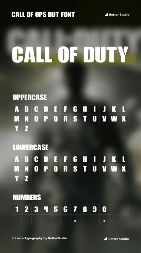 Call Of Duty Font Download Free Font And Logo