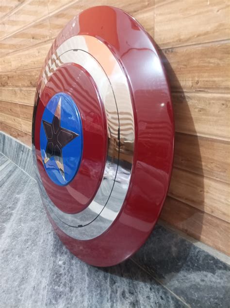 Captain America Winter Soldier Shield Metal Pro Etsy