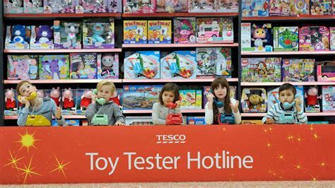 Tesco Toy Tester Hotline Sees Kids Manning Customer Service Phones To