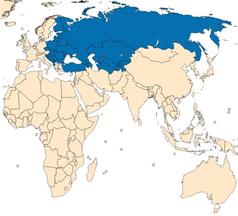 Eurasia Map 