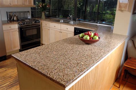 Some can be very durable and dense resisting staining and hard use, while others will stain, scratch, crack, and cleave. Countertop Material Options - HomesFeed