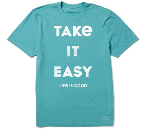 Life Is Good Mens Take It Easy Crusher Tee