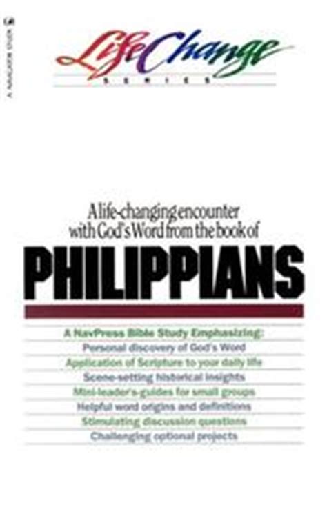 Conclusion of the new testament. Book Review - Life Change Bible Study Series - Philippians ...