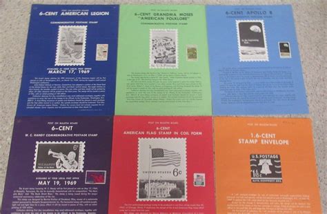 1969 Vintage Usps Bulletin Board Posters Lot Of 23 3779044487