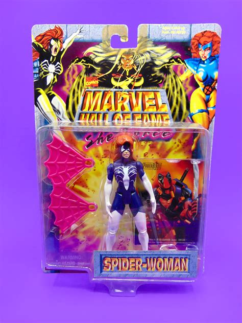 Marvel Hall Of Fame She Force Spider Woman Blue Actio Flickr