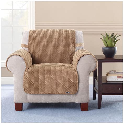 Find the right products at the right price every time. Sure Fit® Quilted Corduroy Chair Pet Cover - 292844 ...