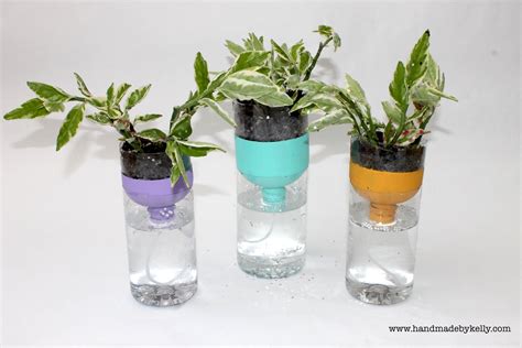 Water Bottle Recycled Craft Bottle Garden Self Watering Planter
