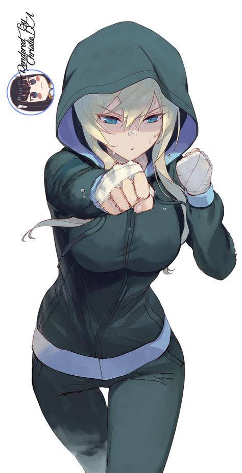 Fighter Anime Girl Render By Christieda On Deviantart