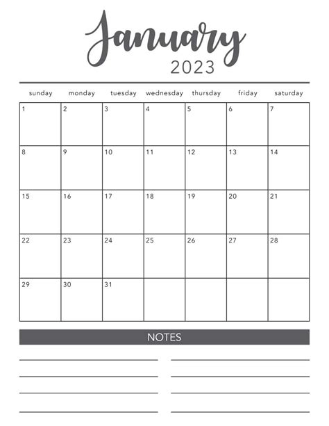 Printable Calendars Monthly 2023 Print Calendar 2023