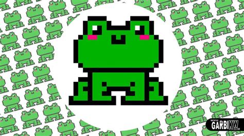 Kawaii Frog Drawing Pixel Art By Garbi Kw Cute Characters Design