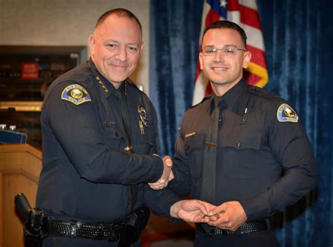 Anaheim Pd Promotes Three And Welcomes Trio Of New Officers To Its