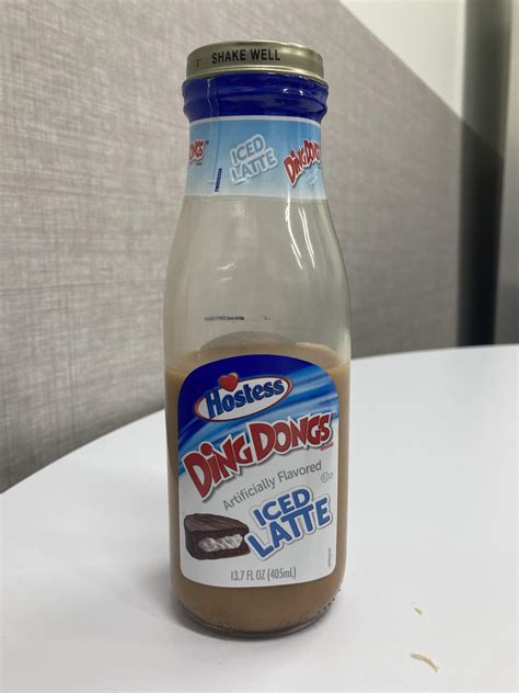 Tried The New Hostess Ding Dong Iced Latte Its Bussin R Walmart