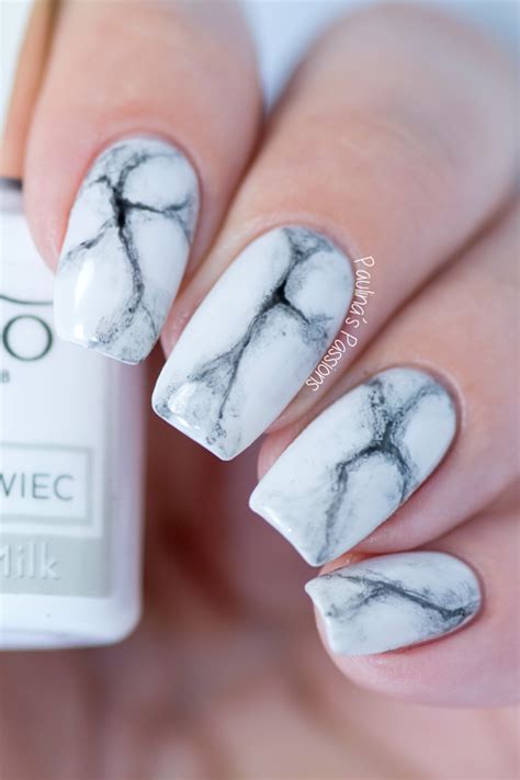 Marble Nails Tutorial With Gels