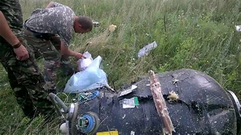 Mh17 Anniversary Aftermath Of Crash Filmed By Rebels Bbc News