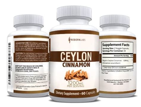 Review Of Organic Ceylon Cinnamon Capsules For Diabetes And Weight Loss