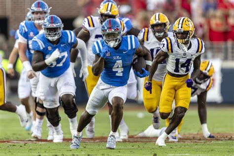 Ole Miss Sets Record In Wild 55 49 Win Over Lsu ‘we Got A Stop When We Needed To Finally