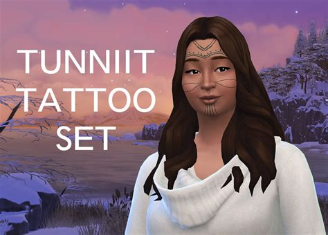 Tunniit Tattoo Set Free Sims Mods