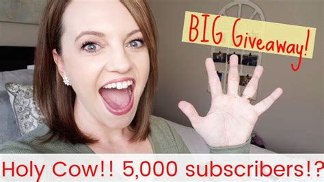 5000 Subscriber Giveaway Closed Mandy In The Making Youtube