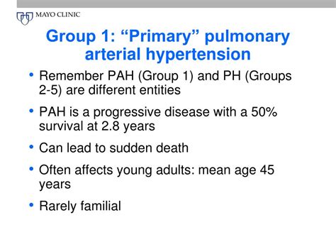 Ppt Pulmonary Hypertension Management Update Powerpoint Presentation