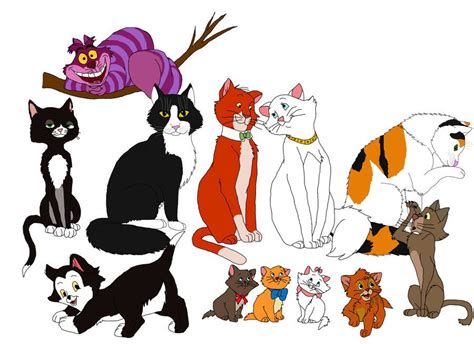 Cats By Siriusaya On Deviantart Disney Cats Cats Aristocats