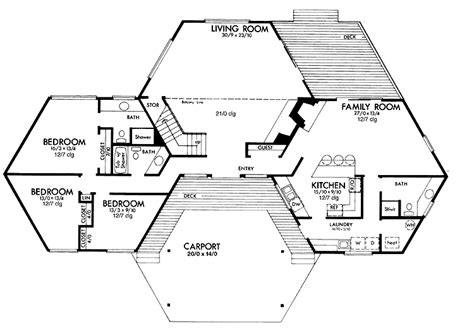 Pod Additions Hexagon House House Floor Plans How To Plan