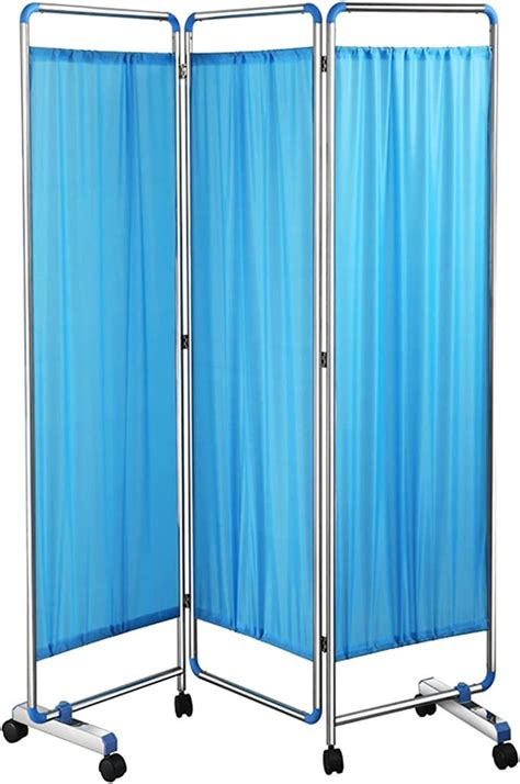 Medical Privacy Screen Curtain 3 Panelmedical Privacy Screen With Casters Removable Folding