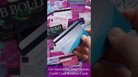 A credit card processing company (like square handles credit and debit card transactions for businesses. Credit Card Business Cards That Look And Feel Like The Real Thing by ShaynaMADE - YouTube