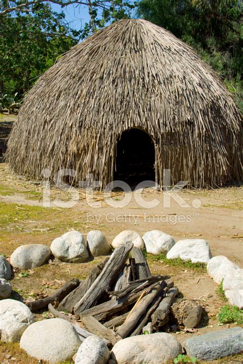 Grass Hut Stock Photo Royalty Free Freeimages