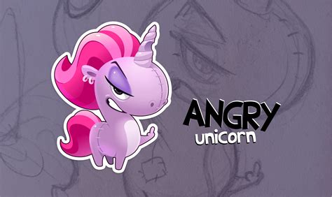 Angry Unicorn On Behance