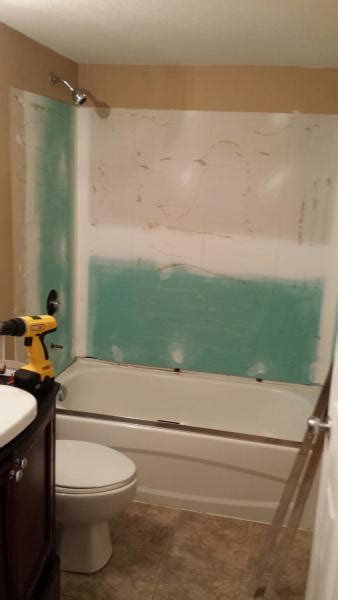 You can do it yourself: Bathroom Backsplash.. drywall gap - DoItYourself.com Community Forums