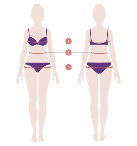 Womens Dress Size Chart How To Measure Yourself For A Wedding Dress