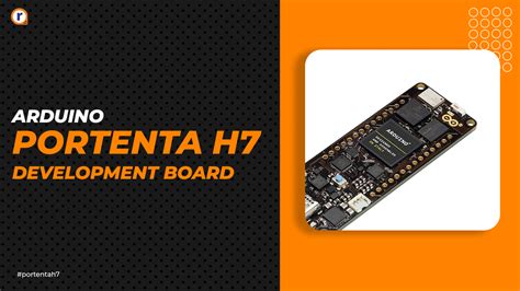 Arduino Portenta H7 Development Board Next Generation Board From Arduino