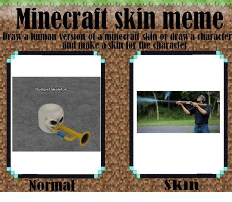 Minecraft Skin Meme Draw A Luultian Version Of Nunecrall Skin Or Draw