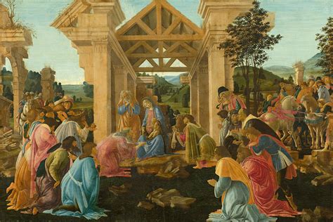 The Adoration Of The Magi Painting By Sandro Botticelli Pixels
