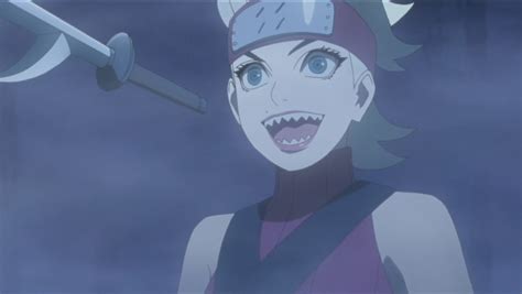 Shizuma Hoshigaki Kirigakure Boruto Kagura Screenshots Buntan Kurosuki Sarada Uchiha Naruto