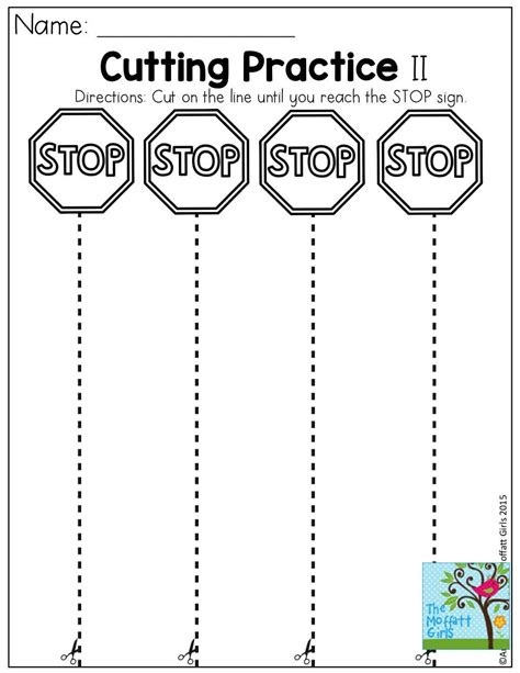 Cutting Activities For Kindergarten Free Printable Pdf Cutting