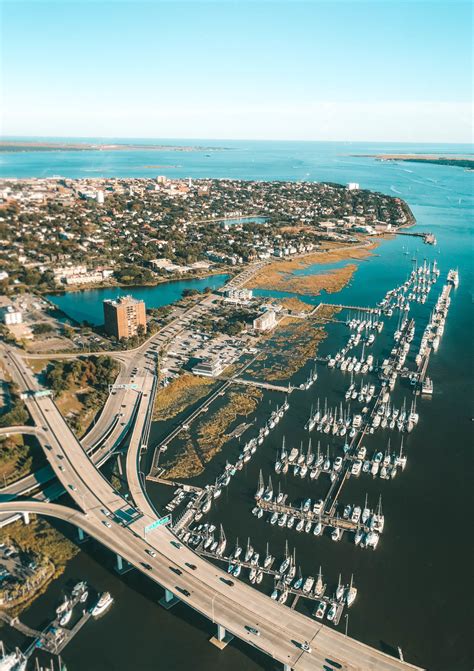 Aerial View Of Charleston Dressed To Kill