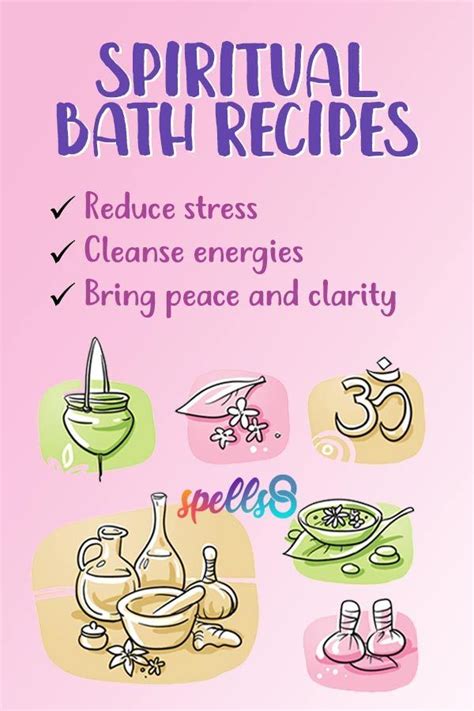 Easy Guide To Spiritual Baths Cleansing Recipes Spiritual Bath Bath Recipes Spiritual