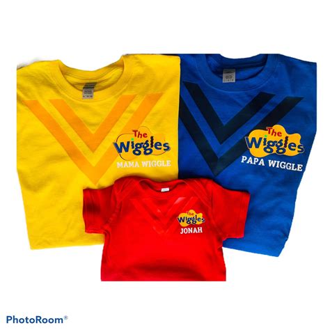 The Wiggles Shirt Logo