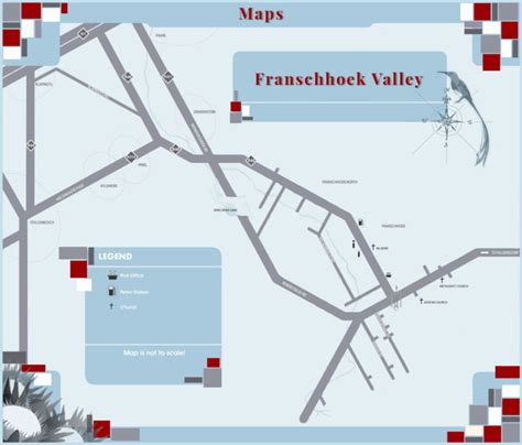 Franschhoek Valley Map