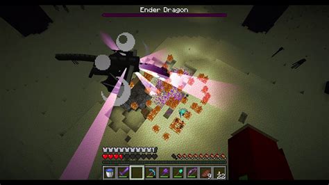 Minecraft Beating The Ender Dragon With The Boys Youtube