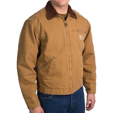 Carhartt Weathered Duck Detroit Jacket For Men 8346p