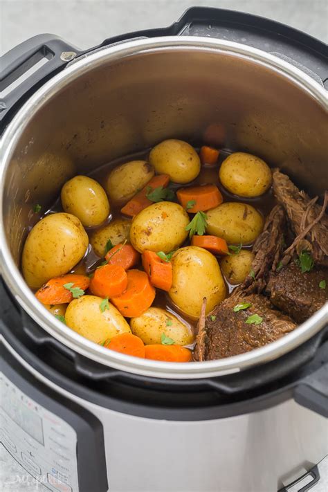 Rub mixture all over roast to coat all sides. Perfect Instant Pot Pot Roast Recipe (pressure cooker pot ...