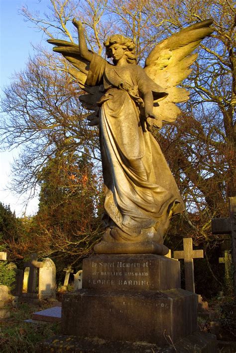 IMG 2431 Angel Statue In The Southampton Old Cemetery By Jameslf