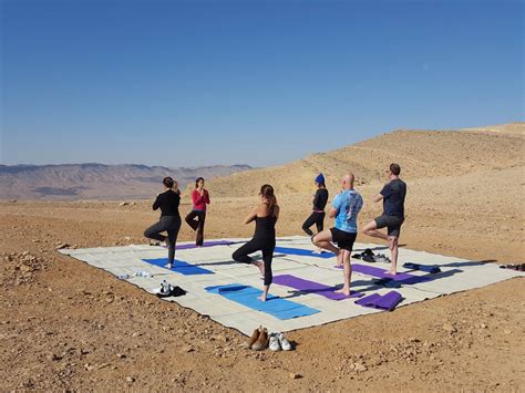 Israel Desert Yoga Mitzpe Ramon Yoga Deep Desert Israel