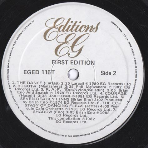 First Edition 10 Vinyl