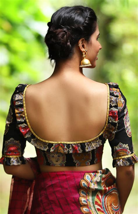 Beautiful Model Blouse Back Neck Design Front Neck Blouse Designs Its Time To Try Something