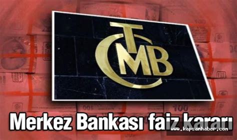 Merkez bankası piyasaların merakla beklediği faiz kararını açıkladı ve faizlerde bir değişikliğe gitmediğini duyurdu. Merkez Bankası faiz kararı