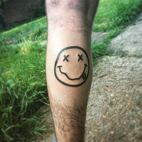 Nirvana Smiley Tattoo